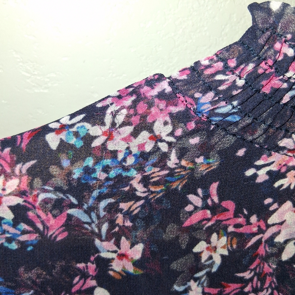 MISA Savanna Ditzy Asymmetrical Dress - Picture 13 of 14